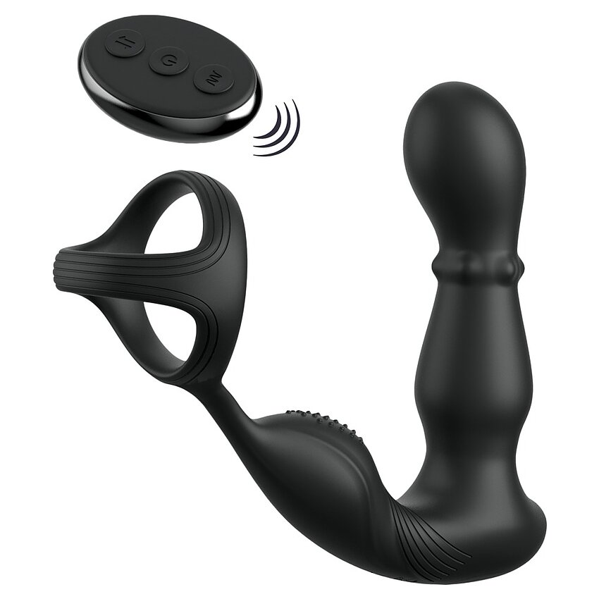 Anal Fantasy Elite Slide Glide 10 Funcții Reîncărcabil Negru