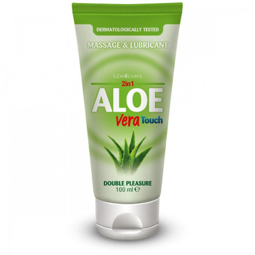 Lubrifiant 2 în 1 Aloe Vera Touch 100ml