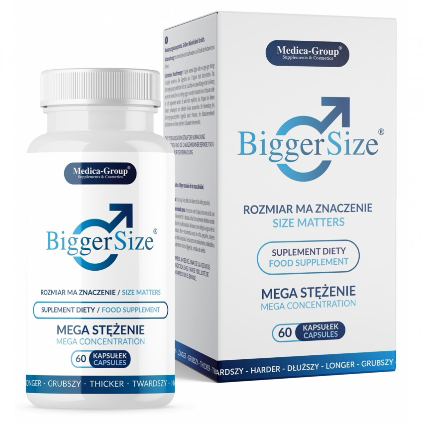 Pastile Mărirea Penisului Definitivă BiggerSize 60buc