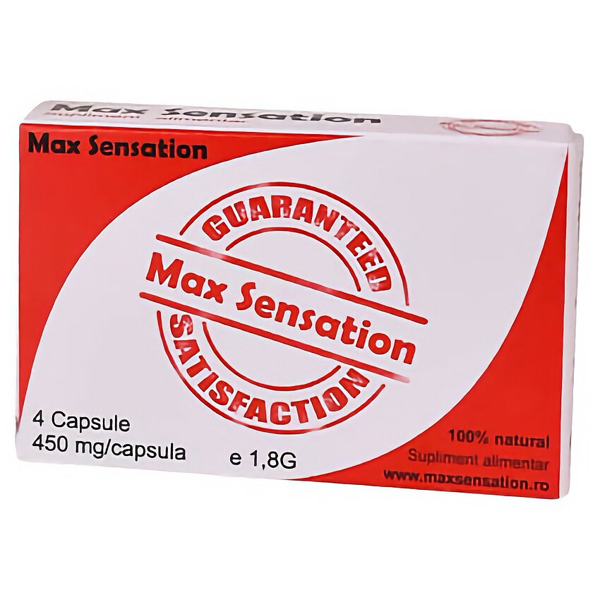 Capsule Potentă Max Sensation 4buc