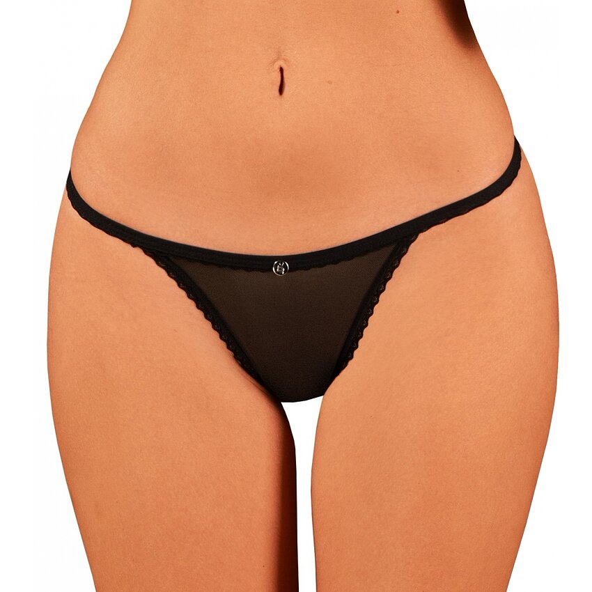 Chilot Obsessive Celia Noir Thong Negru M-L