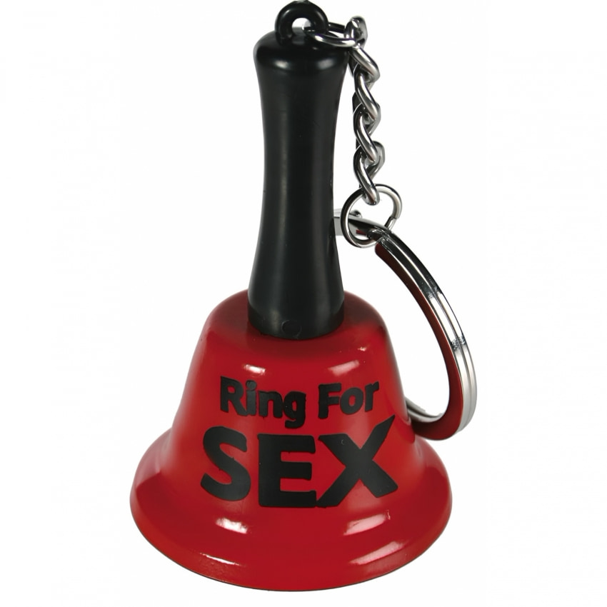Clopoțel Ring For Sex Breloc Roșu