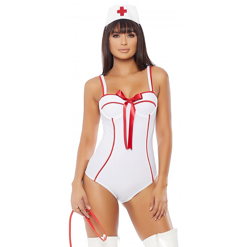 Costum Forplay In Perfect Health Alb L-XL