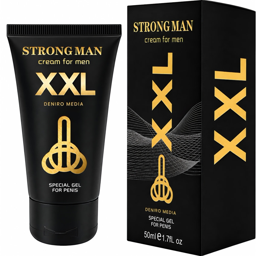 Cremă Pentru Creșterea Penisului Strong Man XXL 50 ml
