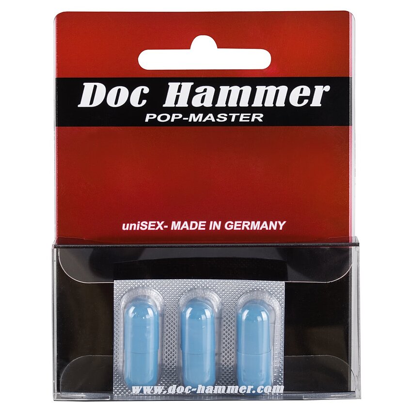 Pastile Potență Doc Hammer Pop-Master 3buc