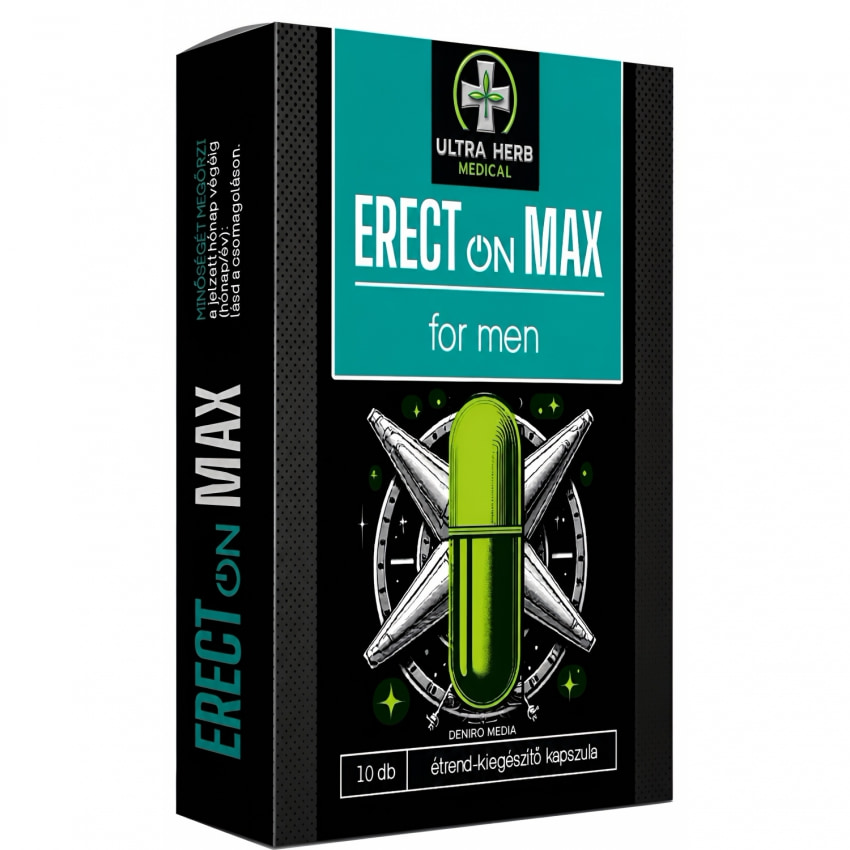 ErectOn Max 10 Comprimate Pentru Vitalitate