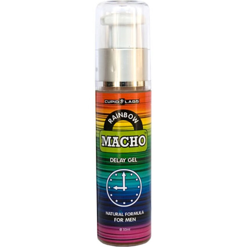 Gel Întârziere Ejaculare Rainbow Macho 50ml
