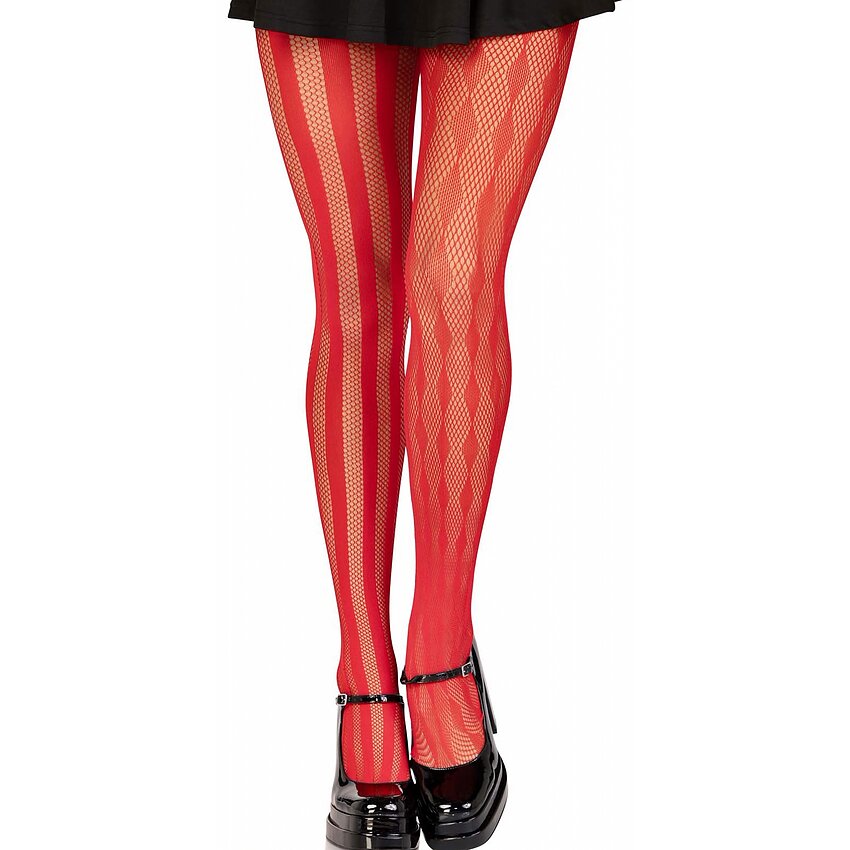 Dresuri Leg Avenue Harlequin Roșu XS-L