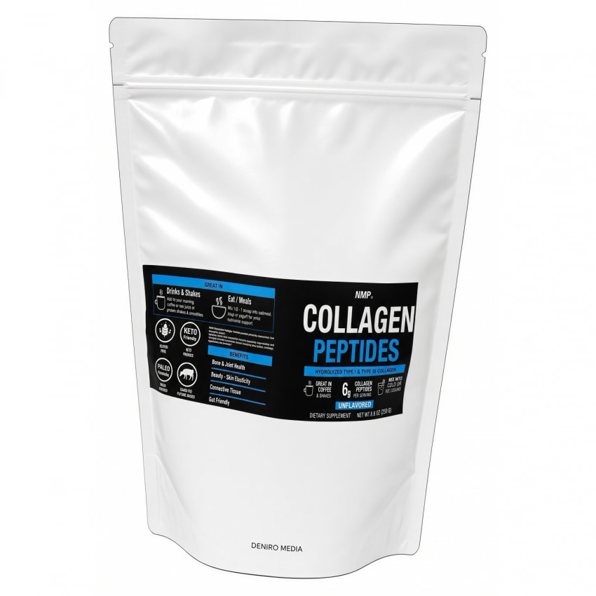 NMP Colagen Hidrolizat Pudră Tip 1 și 3 250g