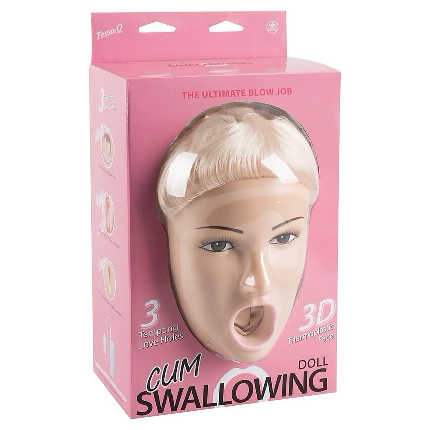 Păpușa Gonflabilă Cum Swallowing Tessa