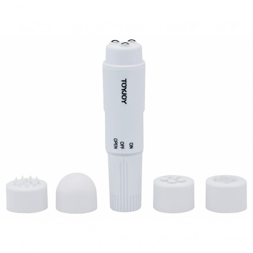Pocket Rocket Vibrator Alb