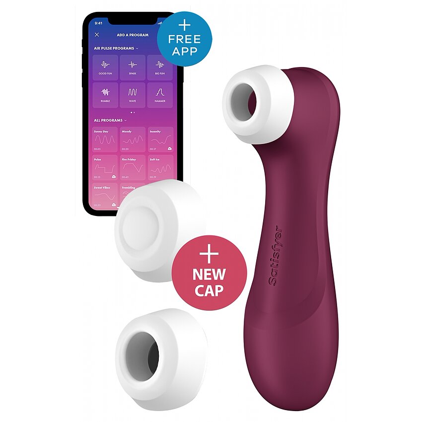 Satisfyer Pro 2 Generation 3 Air Pulse Roșu