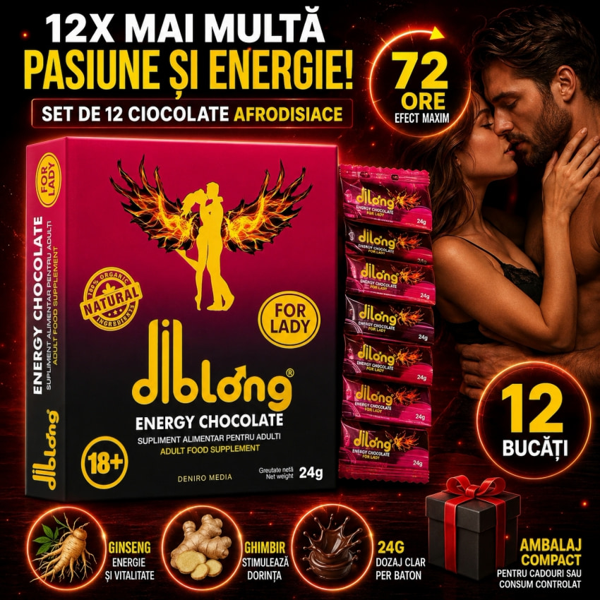 Set 12 x Ciocolată Afrodisiacă Pentru Femei 24g