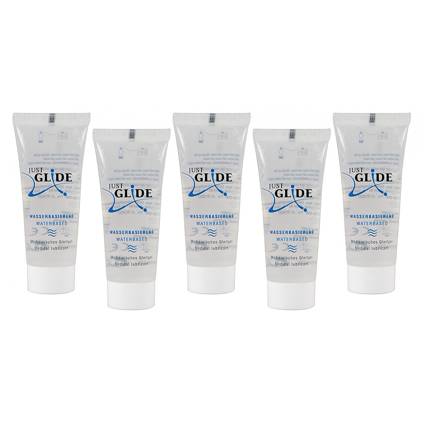 Set Promo 5 x Lubrifiant Just Glide 20ml