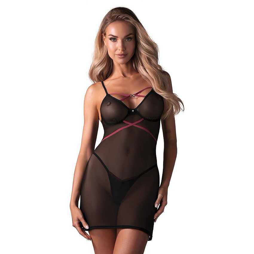 Chemise Obsessive Novenes Negru M-L