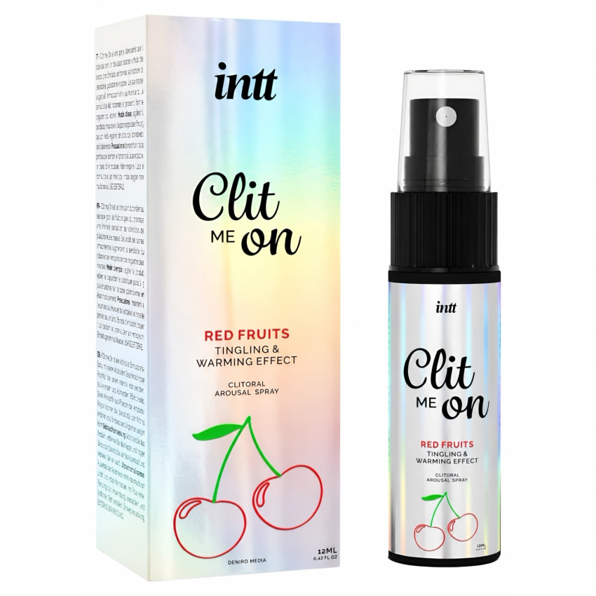 Spray Clit Me On cu Efect Încălzire Aromă Fructe Roșii 12ml