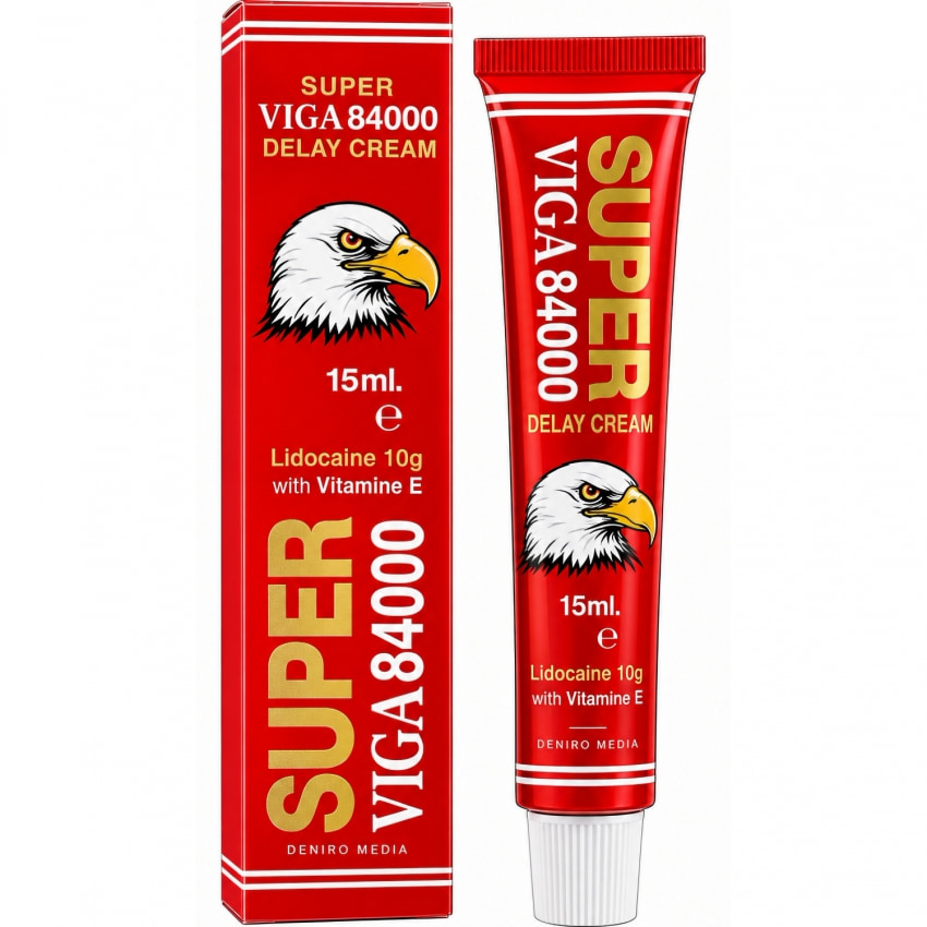 Cremă Super Viga 84000 Cremă Întârzierea Ejaculării 15ml