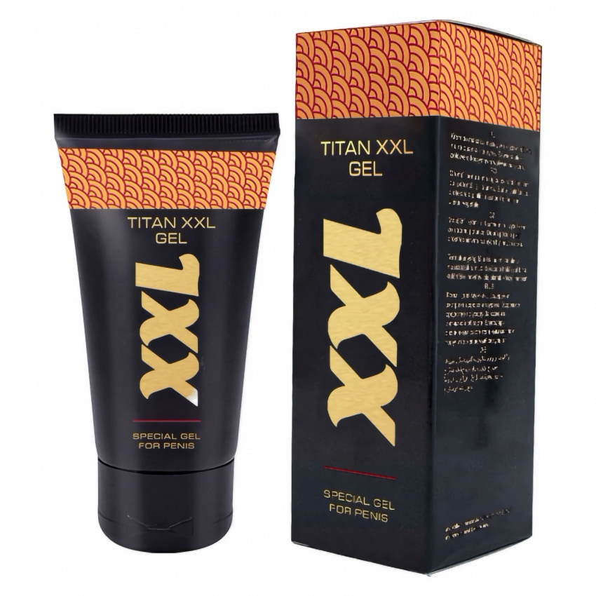 Titan Gel XXL Pentru Mărire Penis,  Erecție și Întârziere Ejaculare