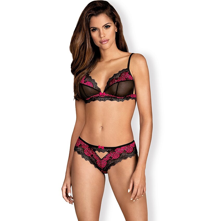 Set Obsessive Tulia Negru M-L