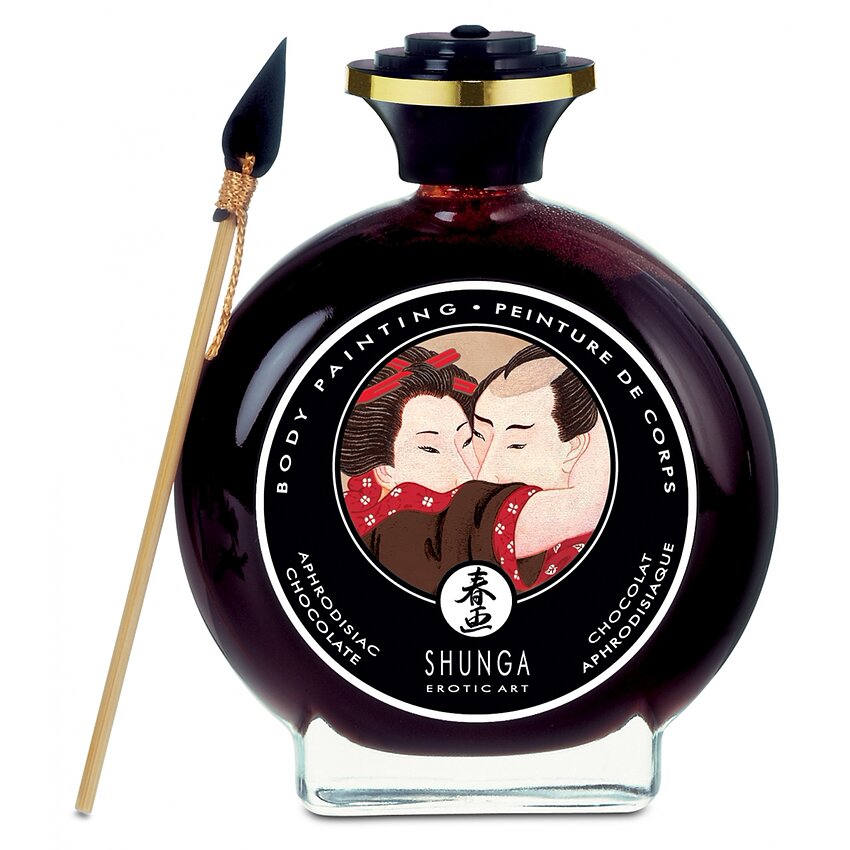 Vopsea Comestibila Shunga Body Ciocolata 100ml